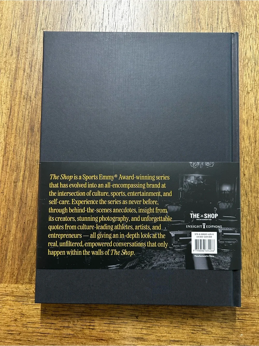 NEW “THE SHOP” Book - Foreword by LeBron James